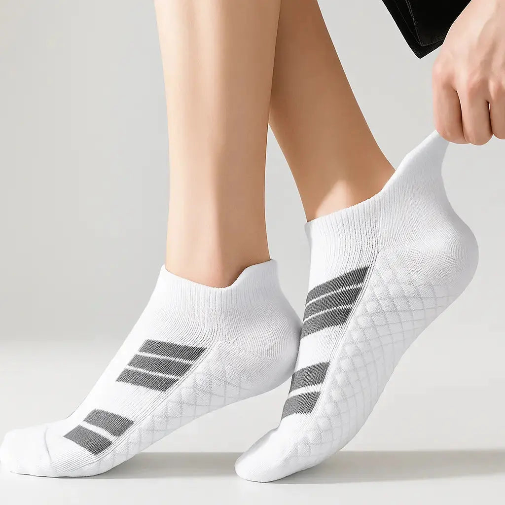 Fersenschonende Sportsocken – Mit Fussgewölbestütze und Scheuerschutz