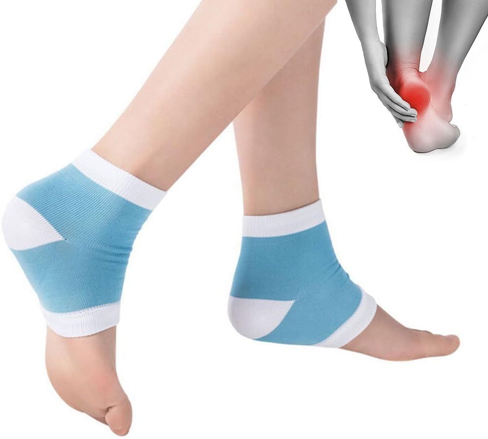 Fersensporn Socken mit Gel-Fersenschutz