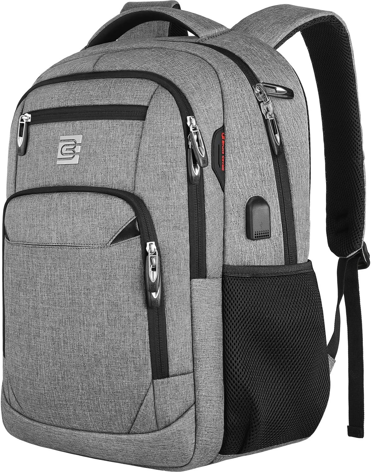 Schlanker Anti-Diebstahl-Laptop-Rucksack mit USB-Ladeanschluss