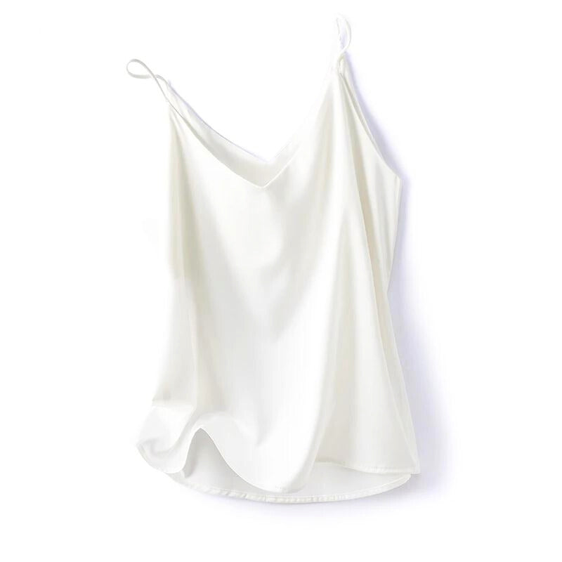 Seidig weiches Damen-Spaghetti-Top für elegante Lagen-Looks