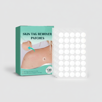 SkinClear Pflaster zur Entfernung von Hautanhängseln und Warzen | Hydrokolloid-Technologie | Schmerzfrei und diskret | Für alle Hauttypen | 120 Stück