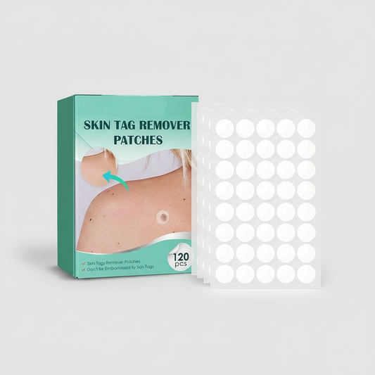 SkinClear Pflaster zur Entfernung von Hautanhängseln und Warzen | Hydrokolloid-Technologie | Schmerzfrei und diskret | Für alle Hauttypen | 120 Stück