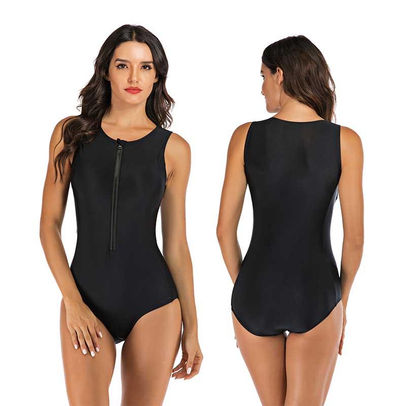 Sportlicher Damen-Einteiler-Badeanzug