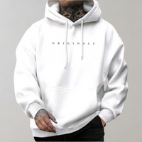 Stilvoller Herren-Kapuzenpullover aus weichem Material für die Freizeit