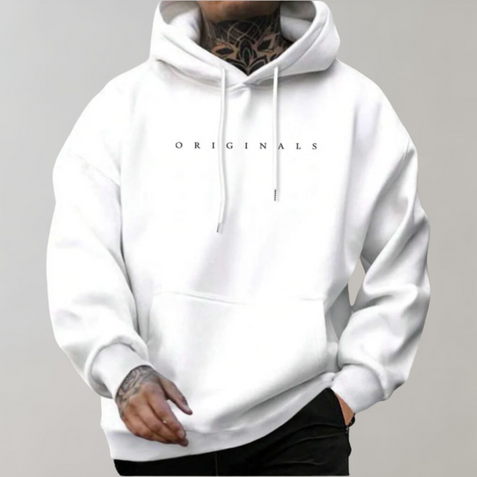 Stilvoller Herren-Kapuzenpullover aus weichem Material für die Freizeit