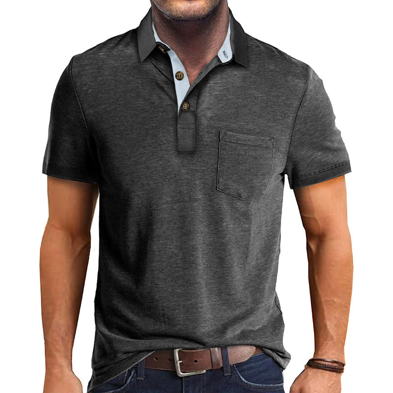 Stilvolles Herren-Poloshirt mit modernem Kragen