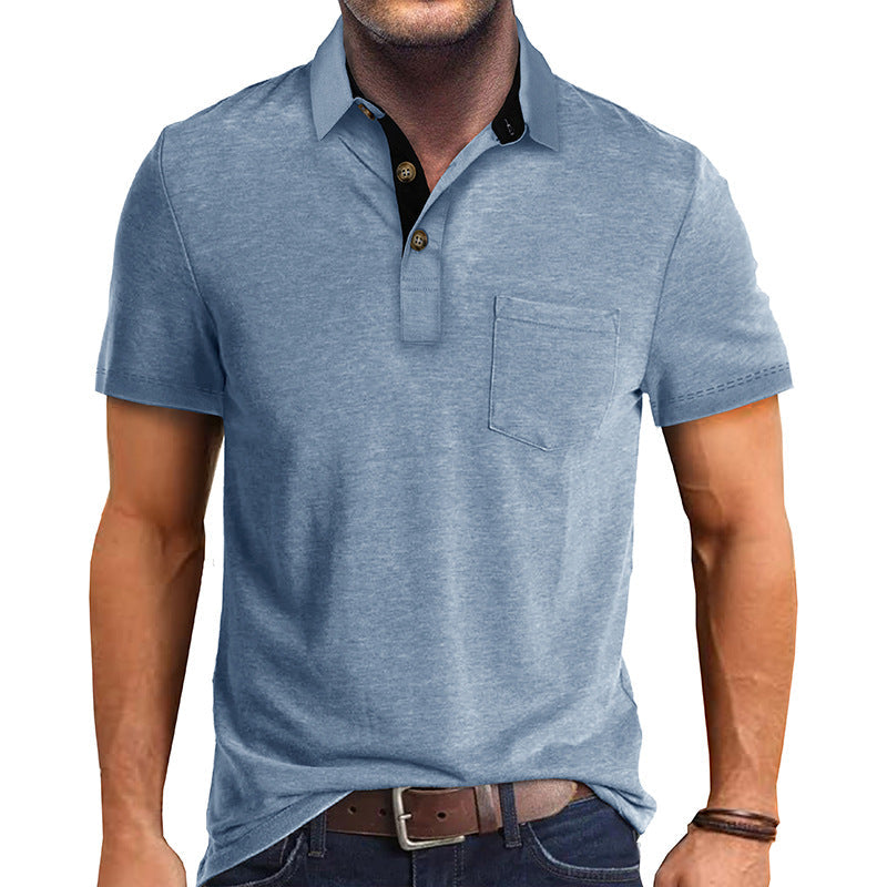 Stilvolles Herren-Poloshirt mit modernem Kragen