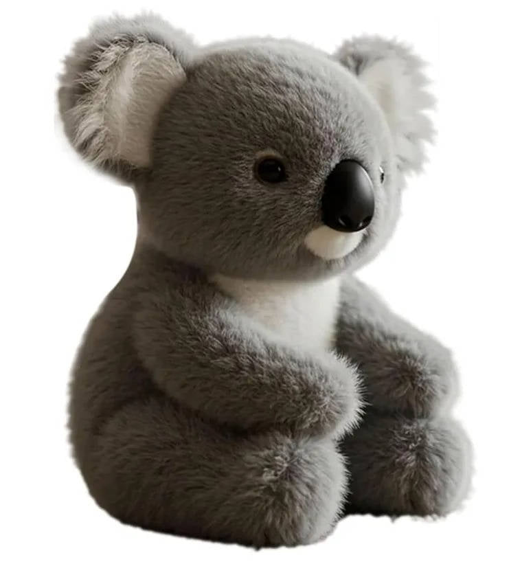Gewichtetes Plüsch-Koala-Spielzeug zur Angstlinderung – ultraweiches, kuscheliges Plüschtier mit realistischem Design
