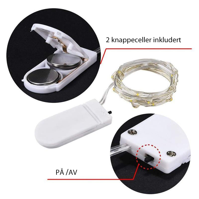 Glühwürmchen-Lichterkettenbündel - Magische LED-Lichter für jeden Anlass