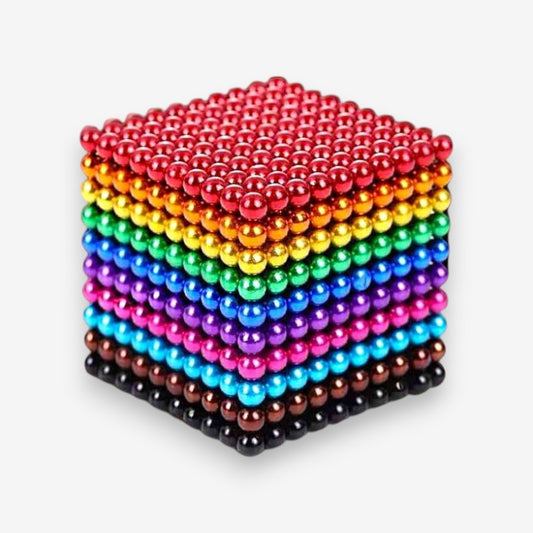 Bunte Magnetkugeln im Set