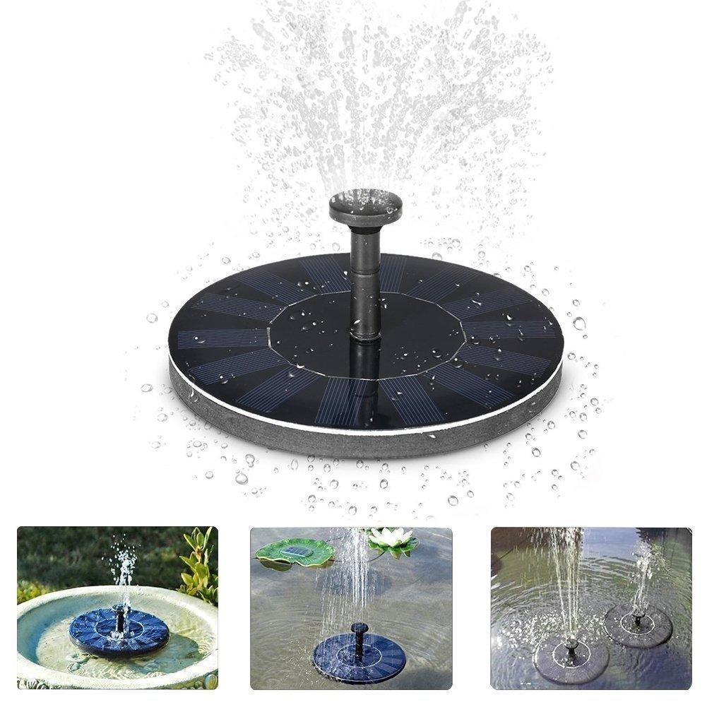 Solar-Springbrunnenpumpe – für Gartenteich, Vogeltränke oder Gartendekoration