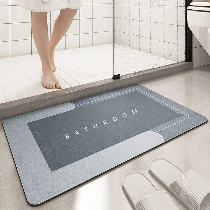 Super saugfähige, schnell trocknende, rutschfeste Badematte – Komfort und Sicherheit für Bad, Küche und Wohnzimmer