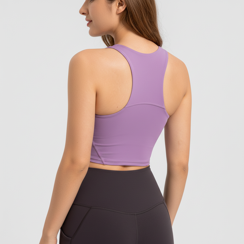 Stützendes Sporttop mit herausnehmbaren Polstern