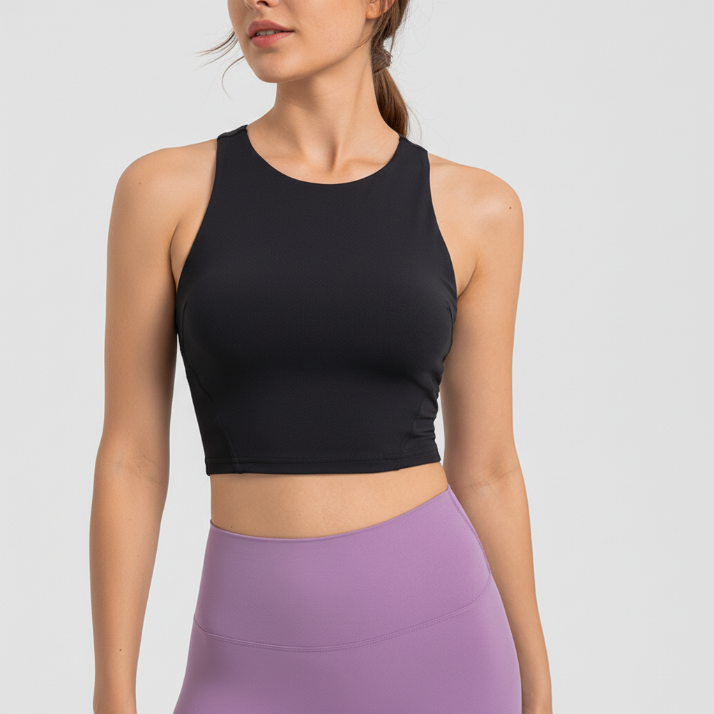 Stützendes Sporttop mit herausnehmbaren Polstern