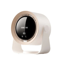 Flügelloser Turbo-Ventilator mit LED-Anzeige und leiser Kühlung