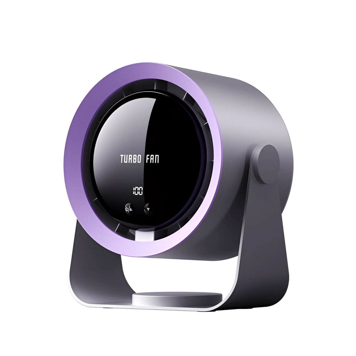 Flügelloser Turbo-Ventilator mit LED-Anzeige und leiser Kühlung