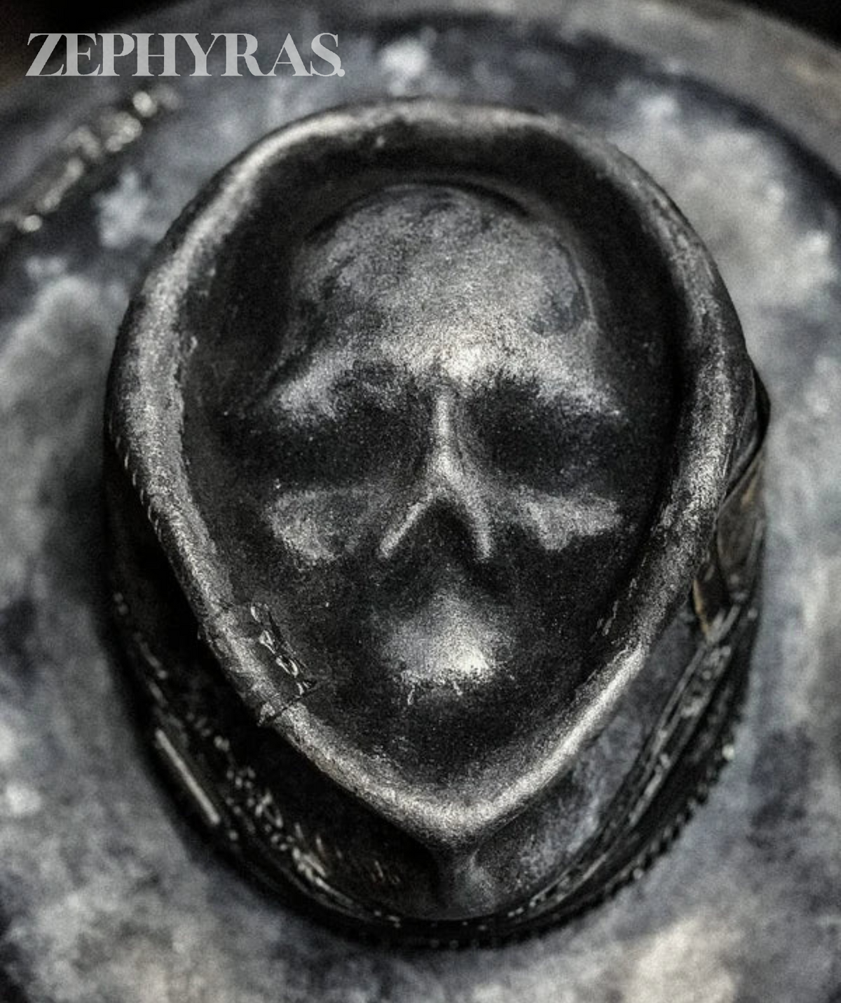 Unisex Totenkopf-Hut mit trendigem Design