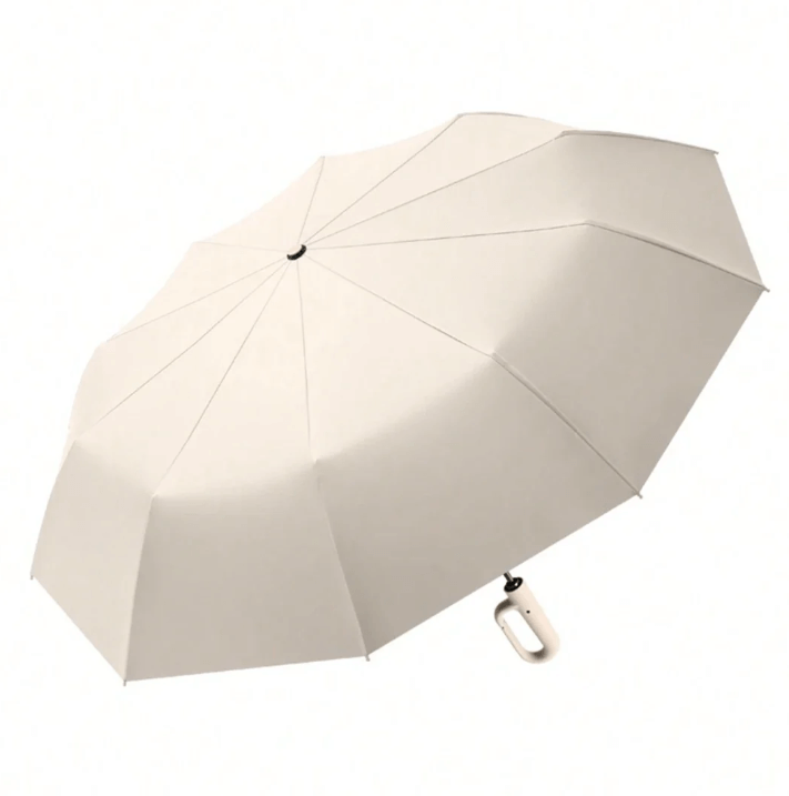 Unisex sturmfester Regenschirm mit Reflektoren