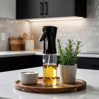 Glas-Ölsprühflasche für präzises Dosieren beim Kochen