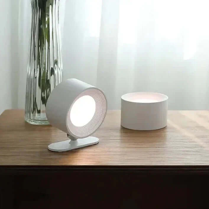 Kabellose LED-Wandleuchte mit 360°-Drehfunktion