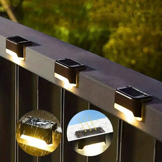 Kabellose Solar-LED-Wandleuchten | Wetterfest | Energiesparende Gartenbeleuchtung