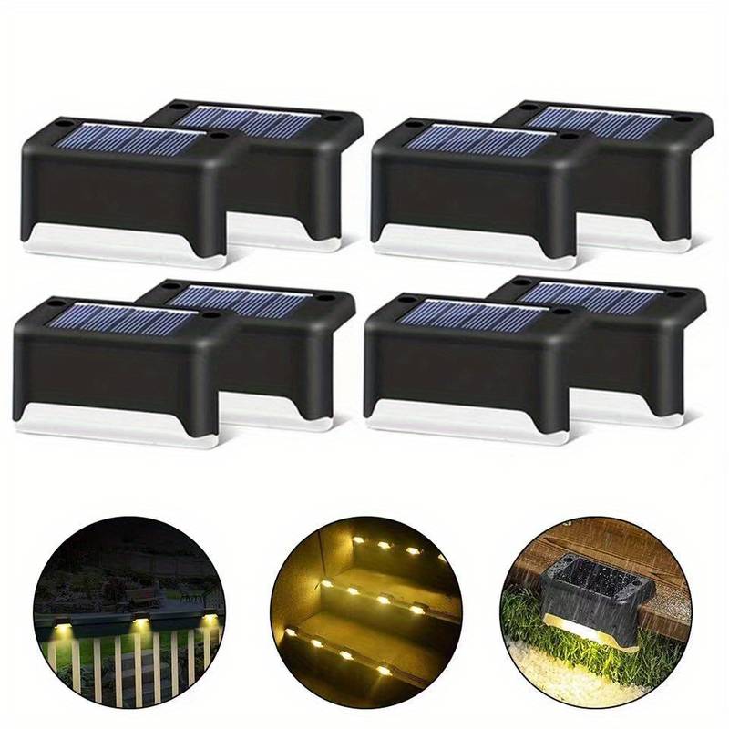 Kabellose Solar-LED-Wandleuchten | Wetterfest | Energiesparende Gartenbeleuchtung