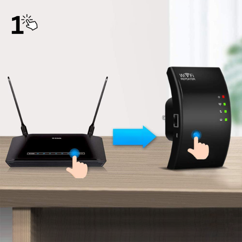 Kabelloser Wi-Fi-Signalverstärker