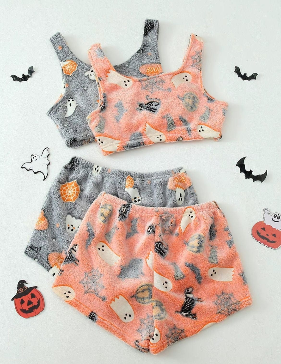 Leuchtendes gruseliges Pyjama-Set