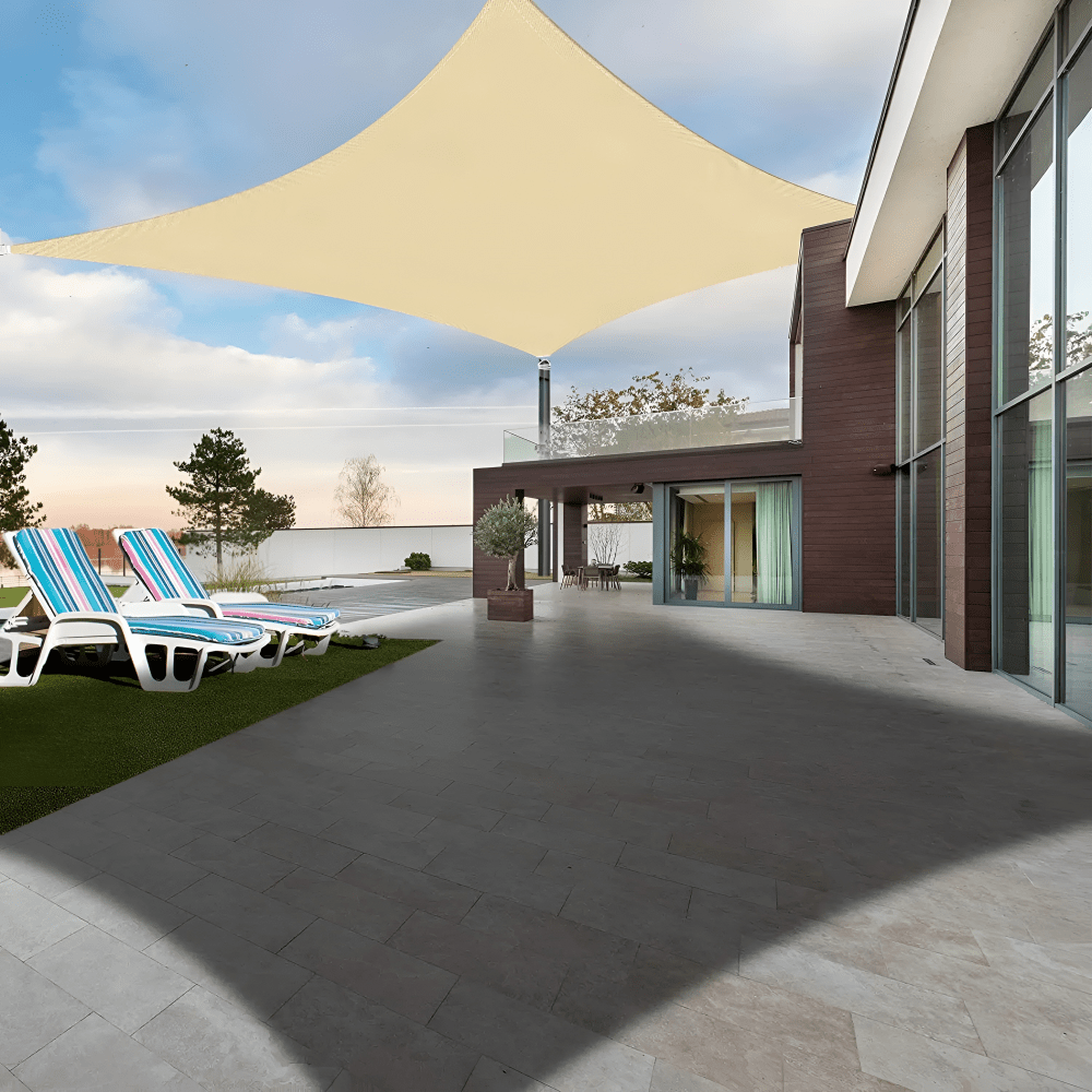 Wasserdichtes Sonnensegel mit UV-Schutz für Terrasse und Balkon