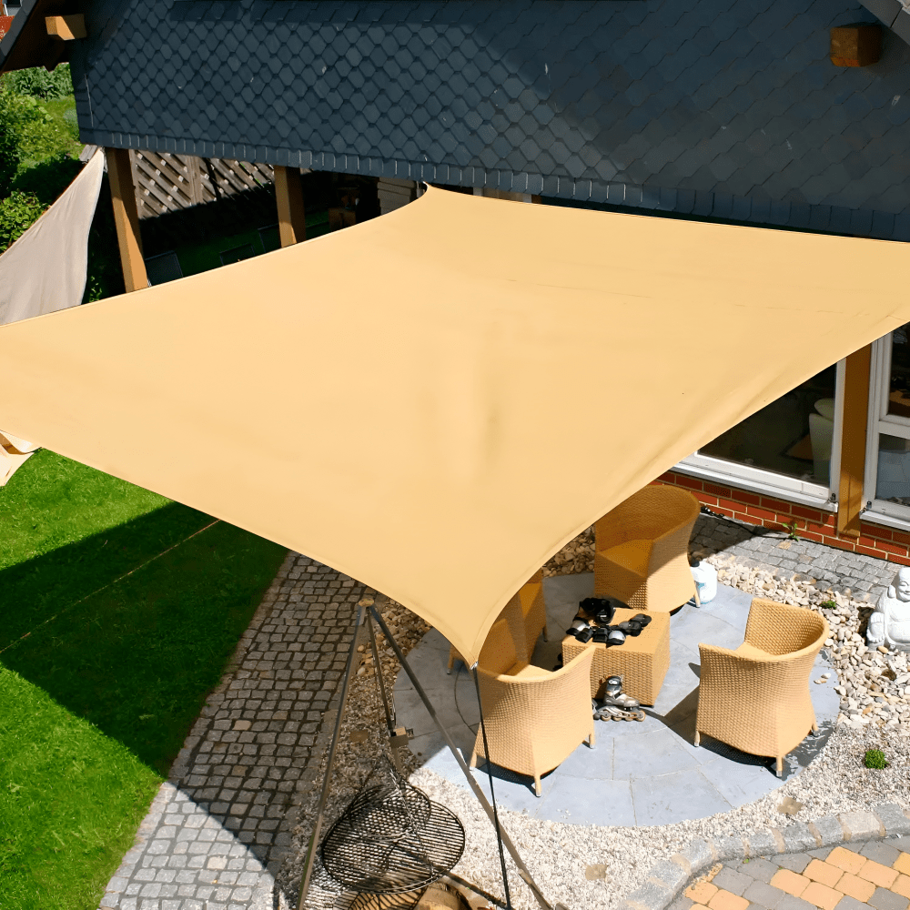 Wasserdichtes Sonnensegel mit UV-Schutz für Terrasse und Balkon
