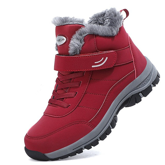 Warme, wasserdichte und gefütterte Herren-Winterstiefel
